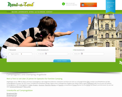Rent a Tent Screenshot