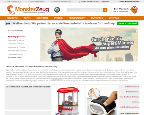 Monsterzeug Screenshot