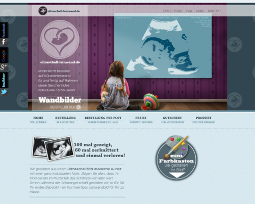 Ultraschall Leinwand Screenshot
