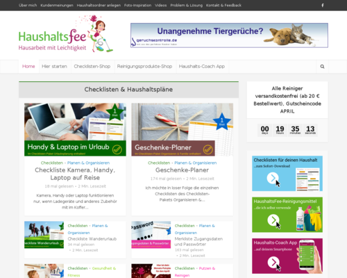 Haushaltsfee Screenshot