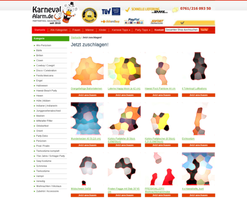 Karneval-Alarm Screenshot