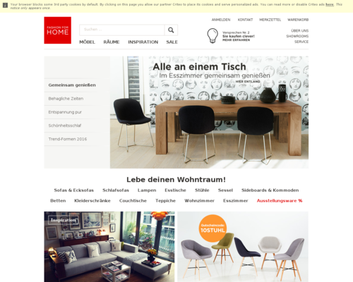 Fashion4home Screenshot