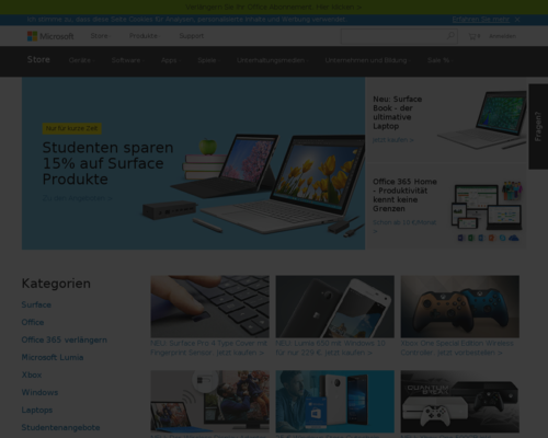 Microsoft Store Screenshot