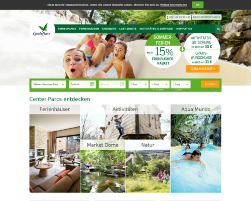 Center Parcs Screenshot