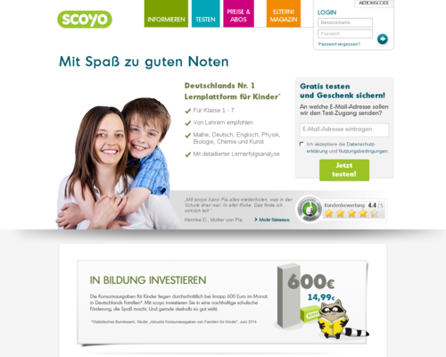 scoyo Screenshot