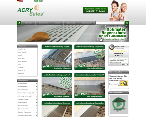 ACRY Sales Screenshot