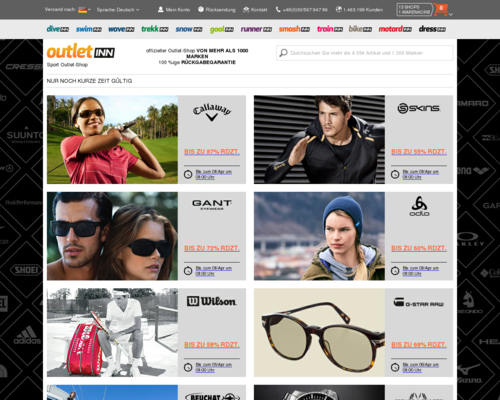 Outletinn Screenshot