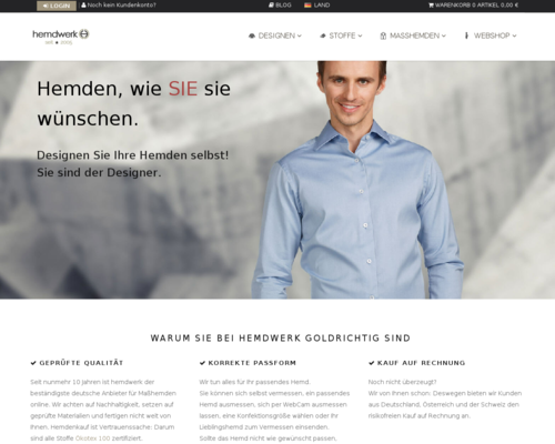 Hemdwerk Screenshot