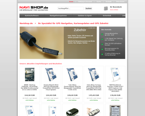 Navishop Screenshot