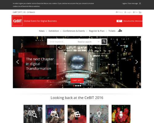 CeBIT Screenshot