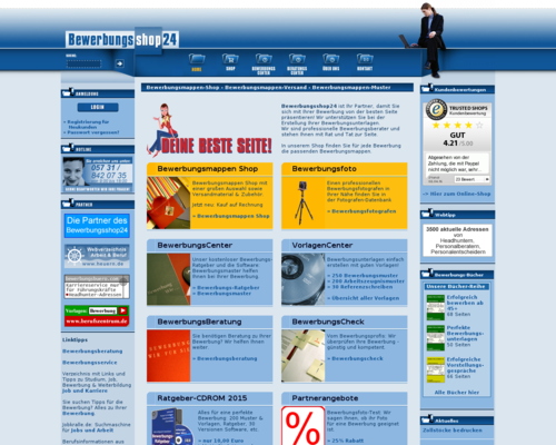 Bewerbungsshop24 Screenshot
