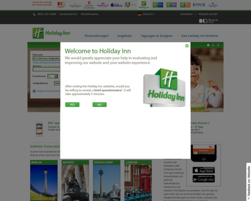 Holiday Inn Screenshot