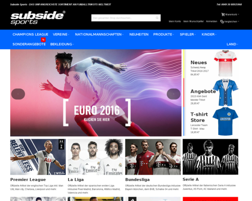 SubsideSports Screenshot