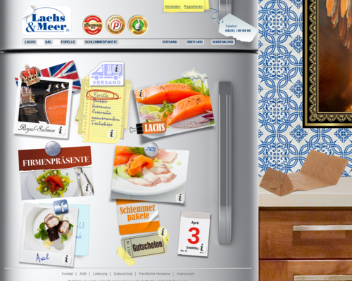 Lachs und Meer Screenshot