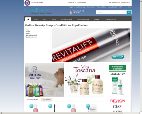 Source Beaute Screenshot