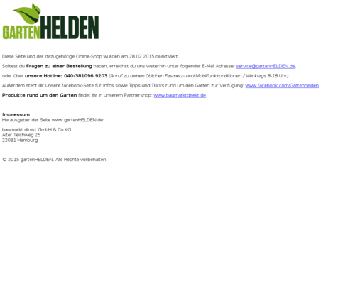 gartenHELDEN Screenshot
