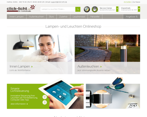 Click-Licht.de Screenshot