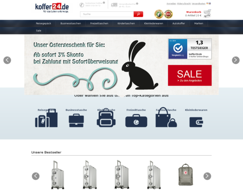 Koffer24 Screenshot