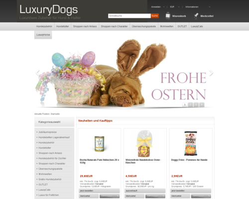 Luxurydogs Screenshot