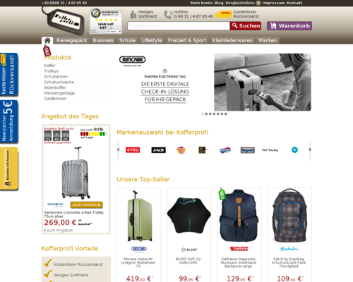 Kofferprofi Screenshot