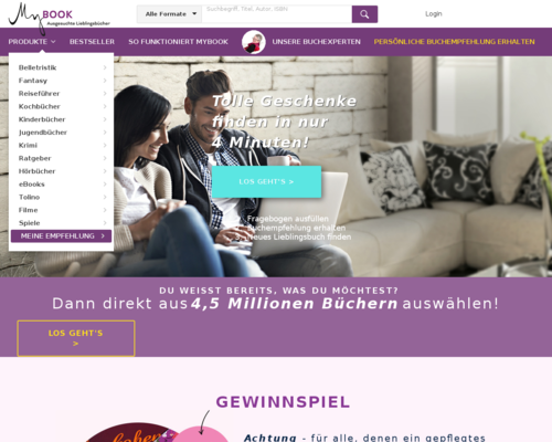 MyBOOK.de Screenshot