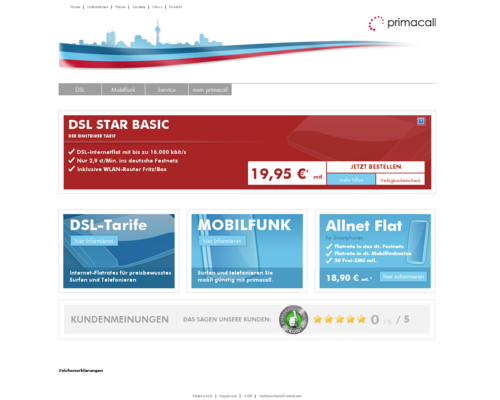 primacall Screenshot