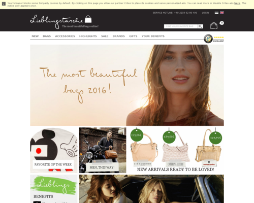 Lieblingstasche Screenshot