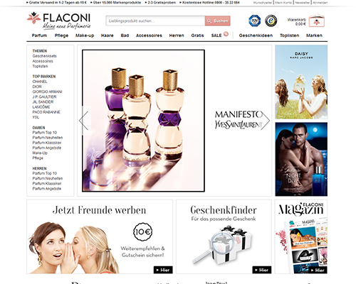 Flaconi Screenshot