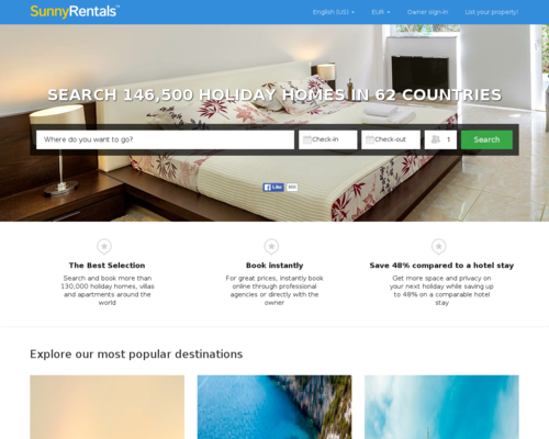 SunnyRentals Screenshot