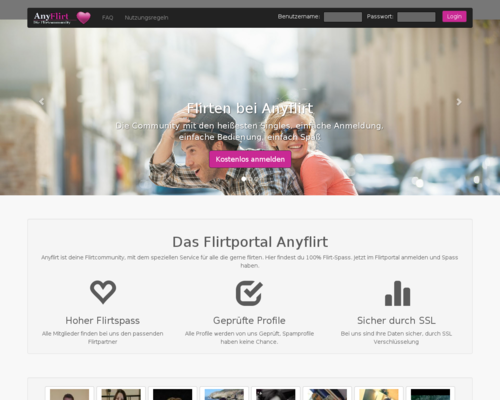 Anyflirt Screenshot