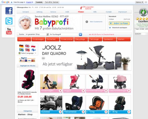 Babyprofi Screenshot
