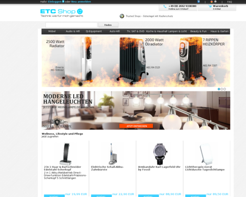 ETC Shop Screenshot