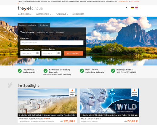 TravelCircus Screenshot