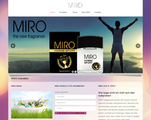 MIRO-Cosmetics Screenshot