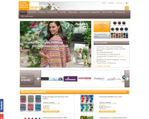 bastel und hobbykiste Screenshot