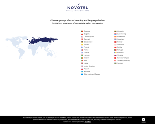 Novotel Screenshot