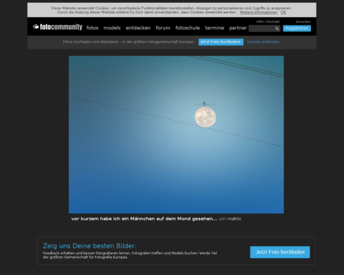 Fotocommunity Screenshot