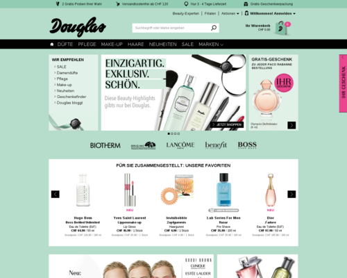 Douglas Schweiz Screenshot