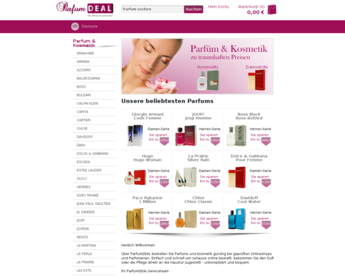 ParfumDEAL Screenshot