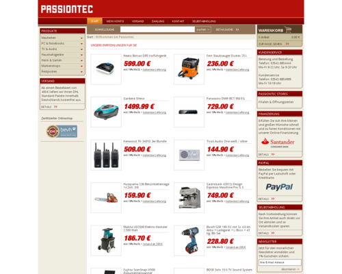 Passiontec Screenshot