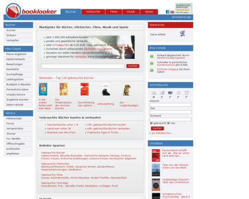 Booklooker Screenshot