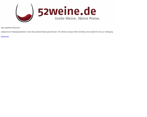 52Weine Screenshot