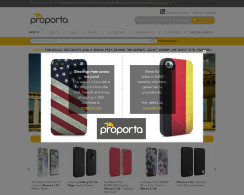 Proporta Screenshot