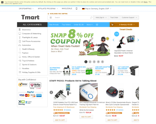 Tmart Screenshot