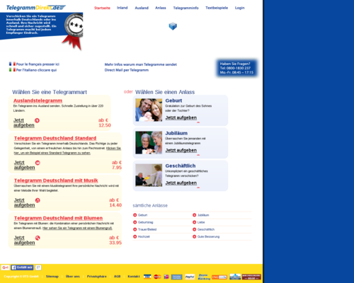 Telegrammdirekt Screenshot