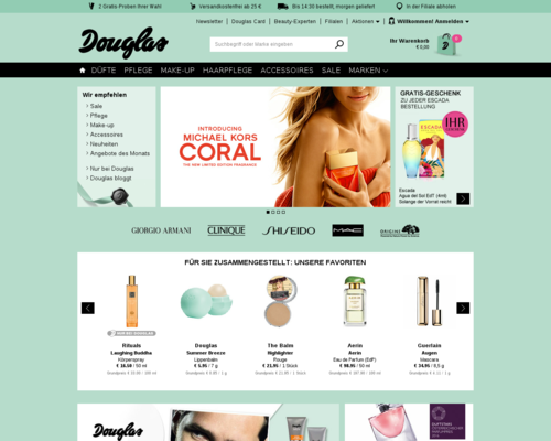 Douglas.at Screenshot