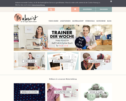 makerist Screenshot