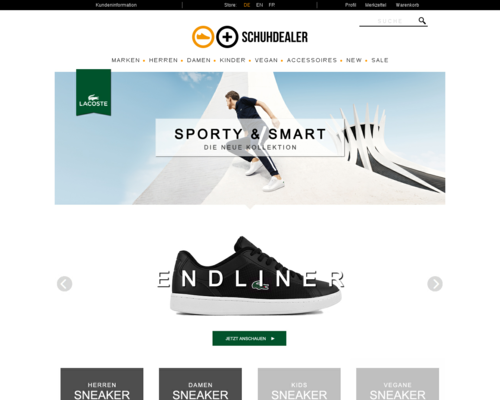 Schuhdealer Screenshot