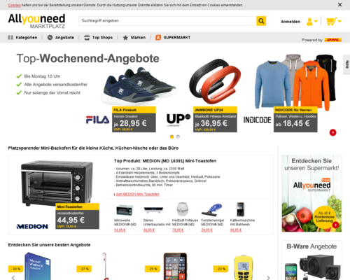 MeinPaket Screenshot