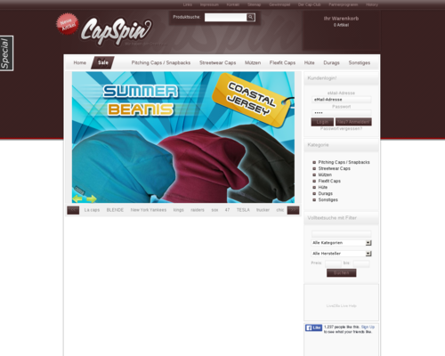 CapSpin Screenshot